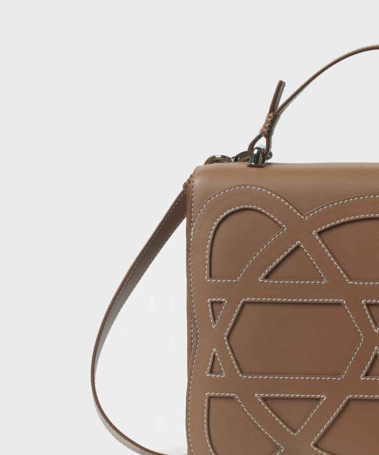 Pandora Bag in Tan Smooth Leather