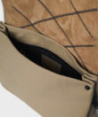 Flap Bag in Latte Smooth Leather