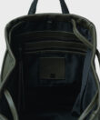 Backpack in Khaki Grained Leather