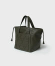 Cleo Bag in Khaki Grained Leather