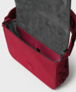 Mini Box Bag in Red Satin & Velvet