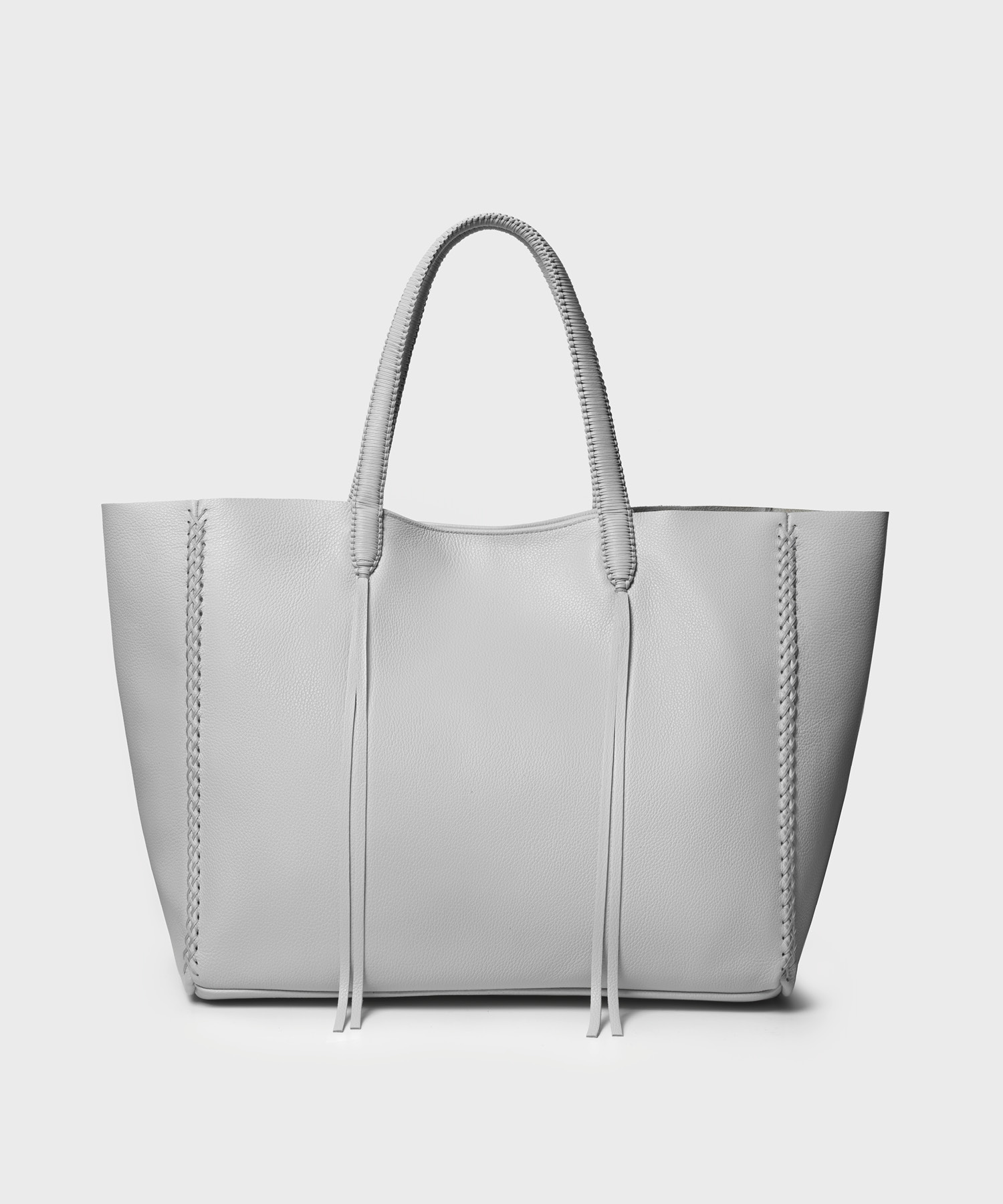 Tote in Stone Grained Leather - Callista