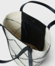 CC Basket Bag in Black Leather