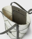 CC Basket Bag in Khaki Leather